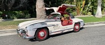 1956 Mercedes-Benz 300 SL Gullwing Shows the Right Amount of Patina