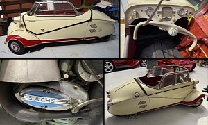 1956 Messerschmitt KR200 Time Capsule Shows Only 683 Miles on the Clock