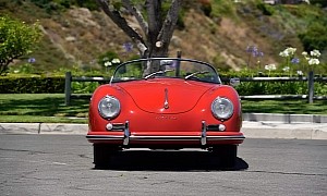 1956 Porsche 356A Reutter Sells a Full Camaro Over the Expected Price