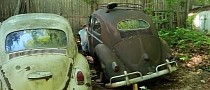 1956 VW Beetle Hidden in a Backyard for 40 Years Is a Rare Time Capsule
