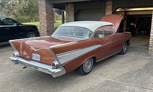 1957 Chevrolet Bel Air Is a Restored Garage Queen