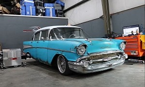 1957 Chevrolet Bel Air Looks Like a Barn Find, Hides LS7 Surprise Under the Hood