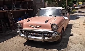 1957 Chevrolet Bel Air Parked for 48 Years Is a Highly Original Time Capsule
