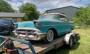 1957 Chevrolet Bel Air Sees Daylight After Years in Storage, Finds New Home