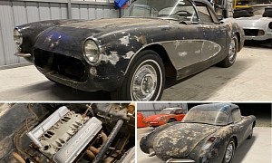1957 Chevrolet Corvette With Mysterious V8 Claims "Fuelie" Heritage, Needs a Lifeline