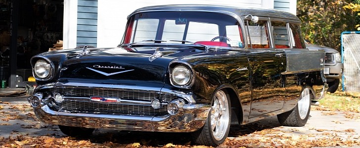 1957 Chevrolet One-Fifty Wagon with Vortec 6000 engine