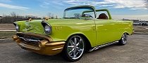 1957 Chevrolet Two-Ten in Apple Green Is a Monster in Disguise