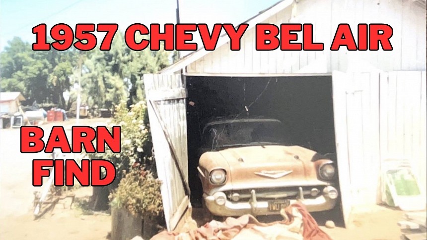 1957 Bel Air barn find