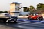 1957 Chevy Tri-Five Drags Big Block 1948 Willys Jeepster Daily Driver, Someone Gets Smoked