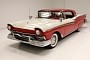 1957 Ford Fairlane 500 Skyliner Is Retractable Top Gem, Comes With Searchlights