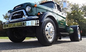 1957 GMC Green Giant Is a Former Army Truck, Still Has All the Original Steel