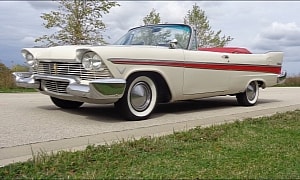 1957 Plymouth Belvedere Drop-Top Flaunts '58 Vibes and Surprise V8 Mods
