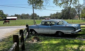 1958 Biscayne Parked for Half of Century in a Barn Is Ready to Impress Impala Fanboys