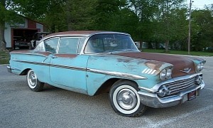 1958 Chevrolet Bel Air Needs a Second Chance, Original V8 Locked Up from Sitting