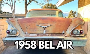 1958 Chevrolet Bel Air Parked for Years Is Ready to Become an Impala Clone