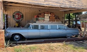 1958 Chevrolet Biscayne 8-Door Limo Discovered in Texas, It's Ridiculously Cool