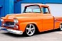 1958 Chevrolet Cameo Bursts Into Orange Flames, Is Hard to Miss