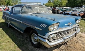 1958 Chevrolet Impala Found in a Garage After 30 Years, Looks Ravishing