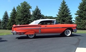 1958 Chevrolet Impala Is a Museum Piece, Flaunts 348 Tri-Power and Continental Kit