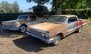 1958 Chevrolet Impala Sitting Next to 1963 Impala SS Proves Detroit Metal Is Immortal