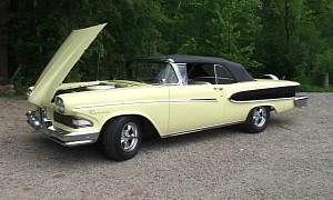1958 Edsel Pacer Convertible Took Four Years to Restore, It's a One-Year Wonder