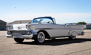 1958 Impala Convertible Continental for Sale With Unexpected Surprise on Its Odometer