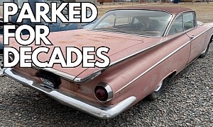 1959 Buick LeSabre Sitting for Decades Is Complete, Runs and Drives, Sounds Healthy