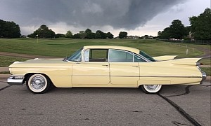 1959 Cadillac De Ville Is a One-Owner Survivor, Luxury Options Beg for Long Cruises
