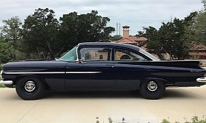 1959 Chevrolet Biscayne Was One Sinister Police Car, Still Looks Menacing