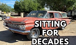 1959 Chevrolet Brookwood Barn Find Is Ready to Leave the Sitting Decades Behind
