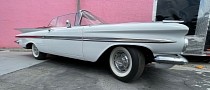 1959 Chevrolet Impala Convertible Gets Obvious Engine Upgrade, Incredibly Expensive