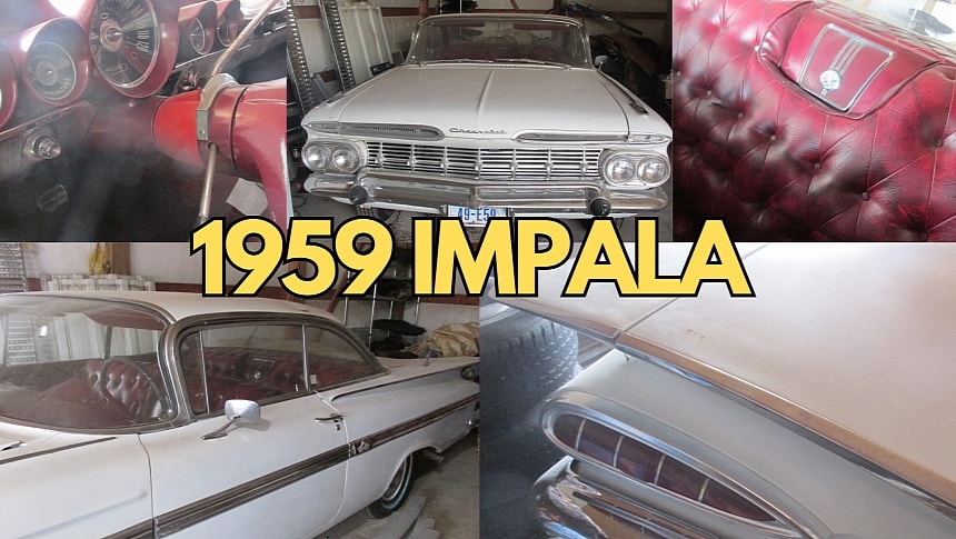 1959 Chevrolet Impala barn find