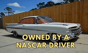 1959 Chevrolet Impala Owned by a NASCAR Driver Is a True Survivor in Incredible Condition