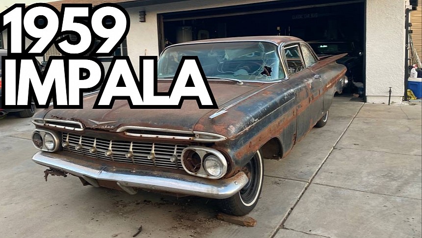 1959 Impala still trying to return to the road