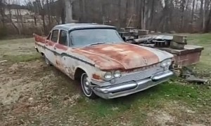 1959 Chrysler Windsor Spent Decades Outside, Hides Rare Surprise Under the Hood