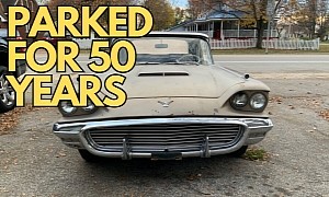1959 Ford Thunderbird Barn Find Wants to Return to the Road After 50 Years