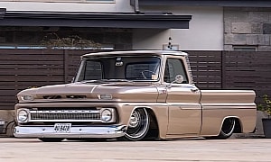 $195K Chevrolet C10 Looks Like It Was Stepped On by a Giant