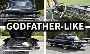 1961 Cadillac 60 Fleetwood Caters to Your Inner Elegant Mobster