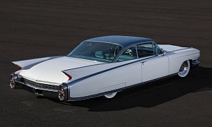 1960 Cadillac Eldorado Seville Looks Like a Jetson's Craft on Wheels