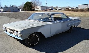 1960 Chevrolet Bel Air Bubble Top Spent 17 Years in a Garage, Flexes Original V8