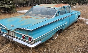 1960 Chevrolet Bel Air Saved From the North Dakota Prairies Hides Bad News Under the Hood
