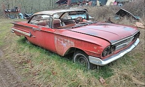 1960 Chevrolet Impala and Its Bel Air Brother Rotting Away in a Yard Need Your Help