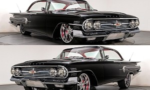 1960 Chevrolet Impala “Black Beauty” Can Ride High or Low and Looks Astounding Either Way