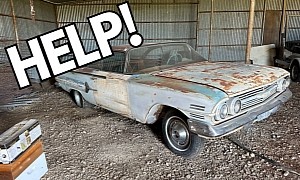 1960 Chevy Impala Parked in a Shed Needs a Superhero and Pretty Much Everything