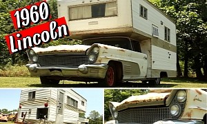 1960 Lincoln Continental Motorhome Abandoned for 50 Years Is Rarer Than Hen's Teeth