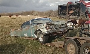 1960 Plymouth Belvedere Sitting for 40 Years Looks Like "Christine" on a Really Bad Day