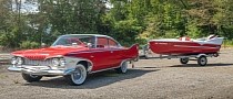 1960 Plymouth Fury With Matching 1957 Herter's Boat Going Under the Hammer
