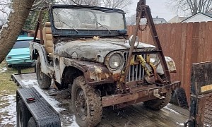 1960s Jeep CJ-5 Was Left to Rot for 33 Years, "Dauntless" V6 Refuses to Die