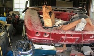 1961 Chevrolet Corvette Buried Alive in 1980 Is Very Complete, Very Original