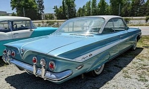 1961 Chevrolet Impala Barn Find Is a Mysterious Bubble Top With V8 Muscle